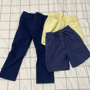 Baby gap Boys Shorts and pants size 3T